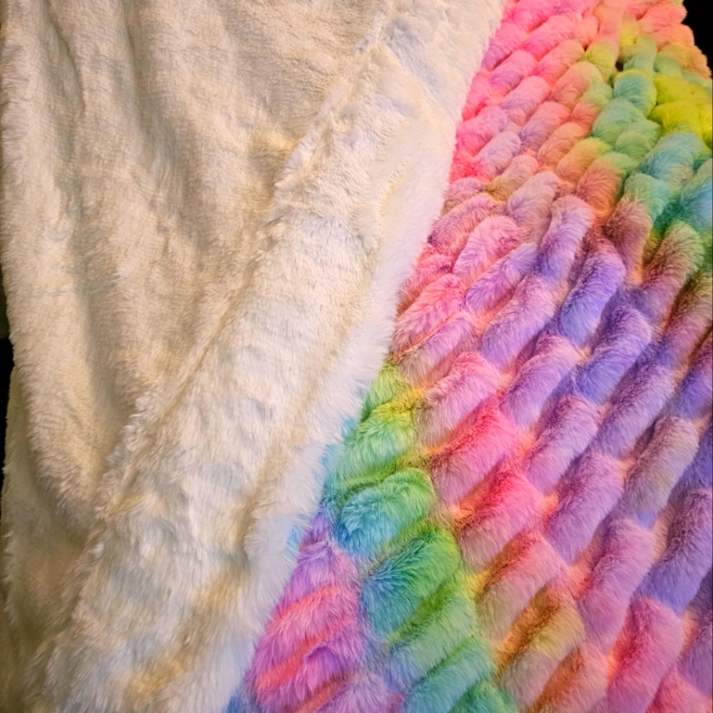 60x90 Rainbow Minky